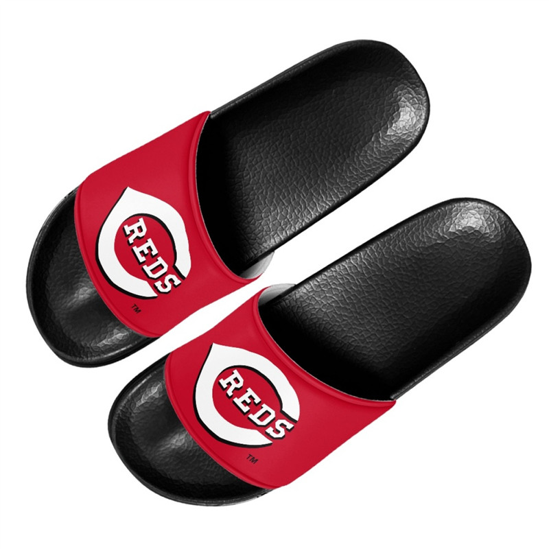 Men's Cincinnati Reds Flip Flops 002